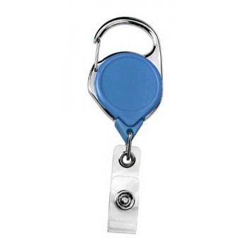 Badge Reel Carabiner with Belt Clip 100 pack